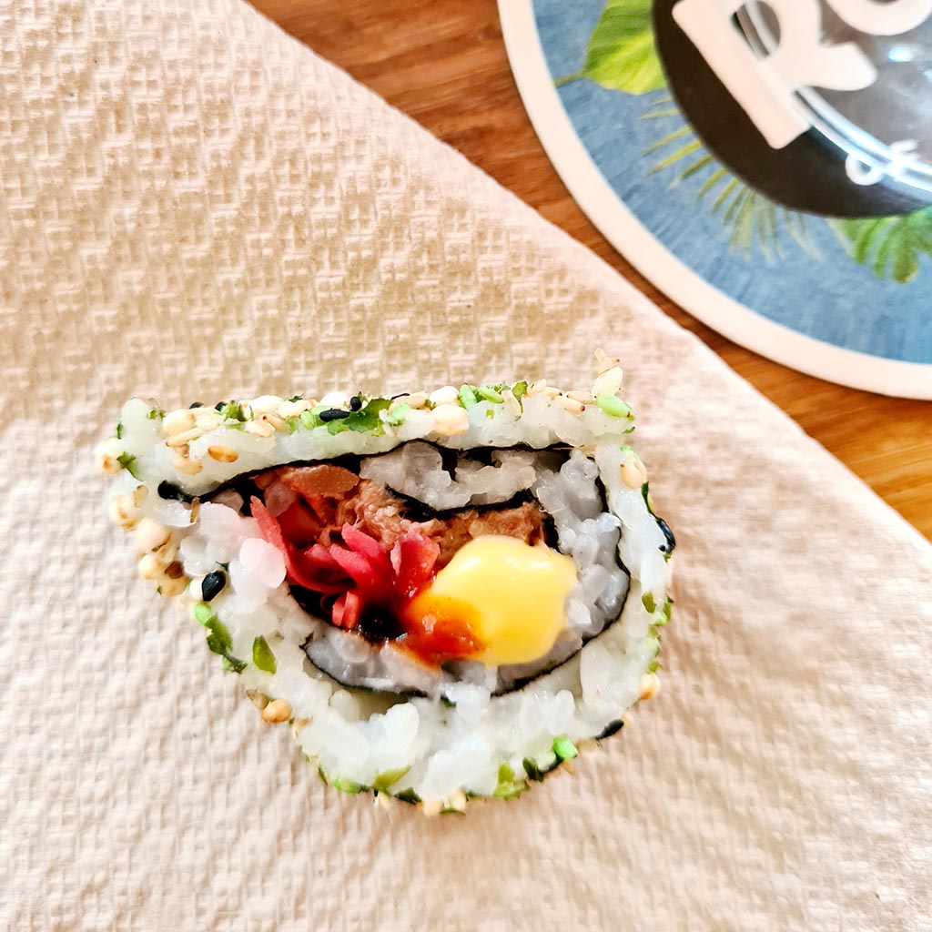 Sushi van jackfruit